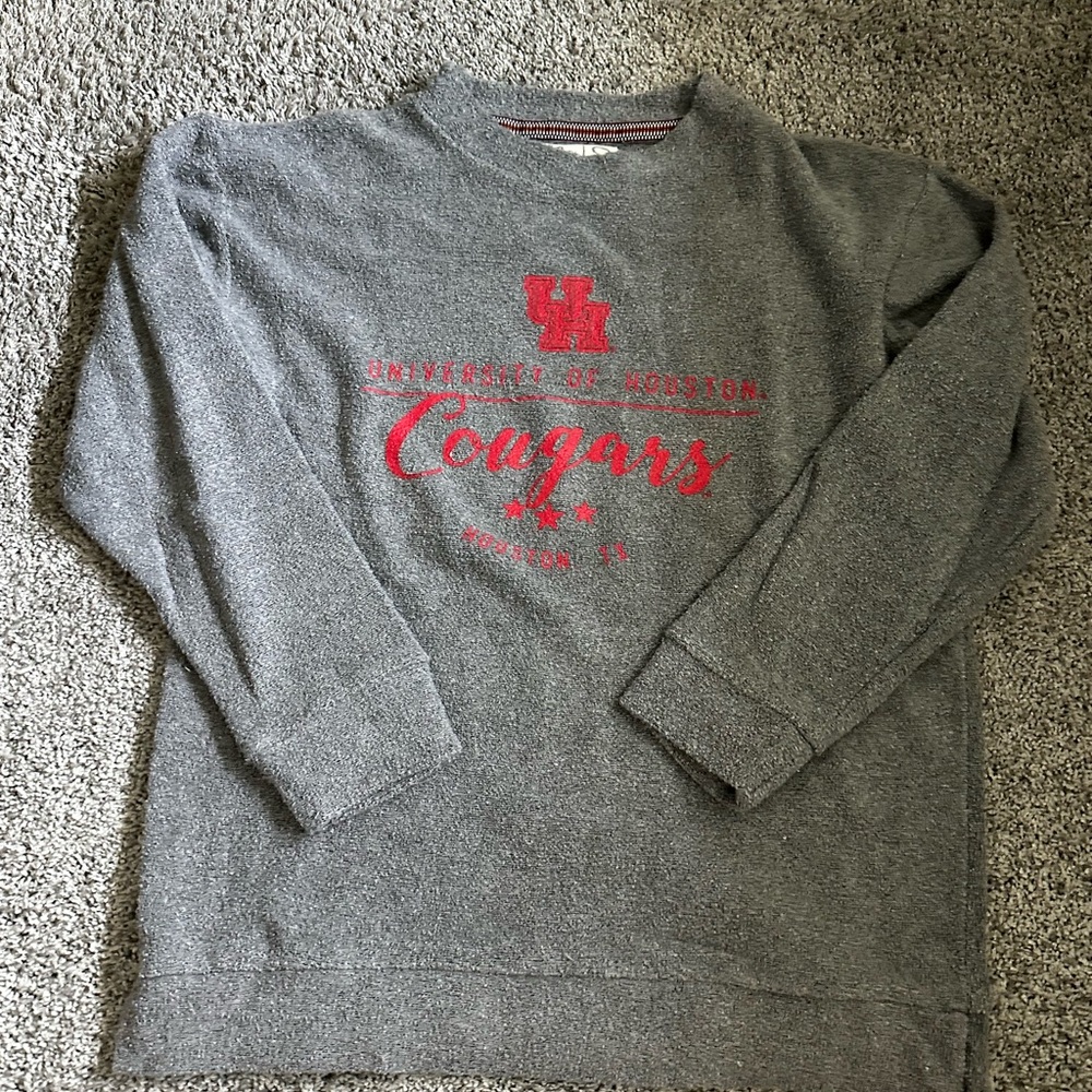 Gray University of Houston Sweatshirt